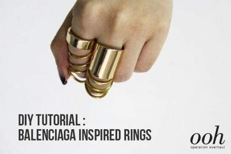 Operation Overhaul DIY Balenciaga Inspired SS13 Rings Main e1369856761398 Tendenze Primavera Estate 2013: Balenciaga