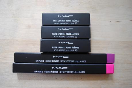 Review - Mac Fashion Sets 2013 - Silly, Embrace me, Heroine