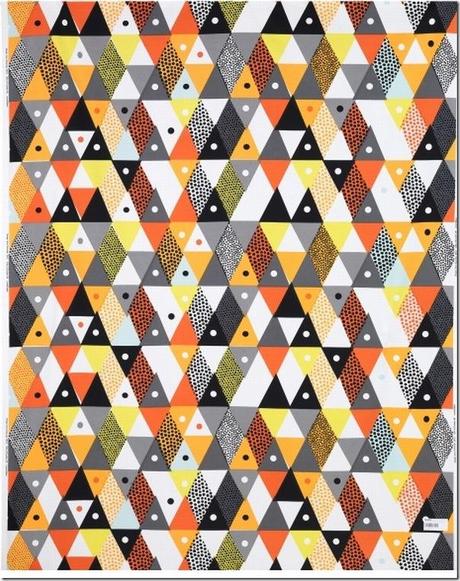 case e interni - tendenza decorazione  triangoli - Triangles 9a