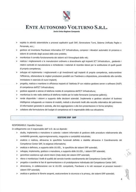 EAV - SISTEMI INFORMATIVI ICT Funzioni, struttura e nomi