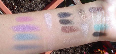 Evviva il sole: swatches, swatches e ancora swatches! (parte 1: Famous Cosmetics)