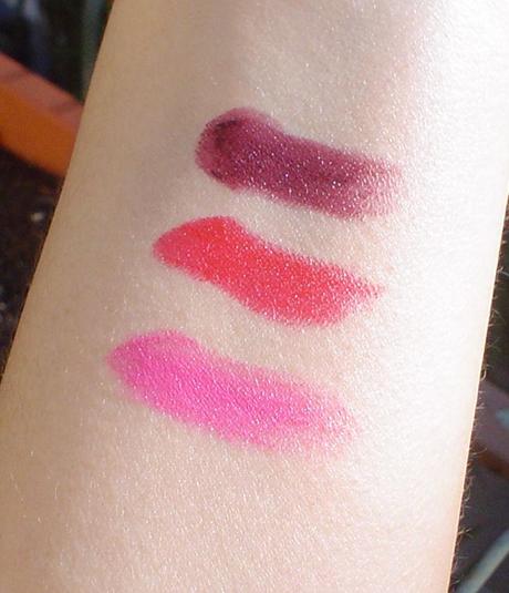 Evviva il sole: swatches, swatches e ancora swatches! (parte 1: Famous Cosmetics)