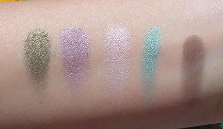 Evviva il sole: swatches, swatches e ancora swatches! (parte 1: Famous Cosmetics)