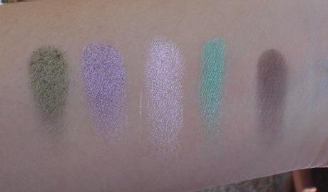 Evviva il sole: swatches, swatches e ancora swatches! (parte 1: Famous Cosmetics)