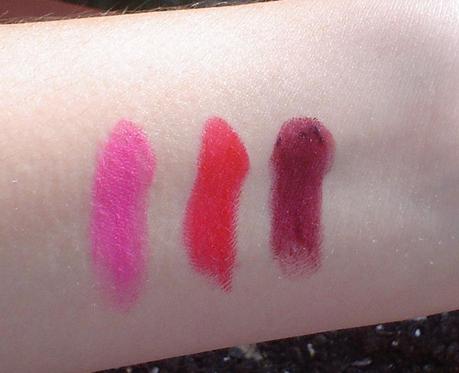 Evviva il sole: swatches, swatches e ancora swatches! (parte 1: Famous Cosmetics)