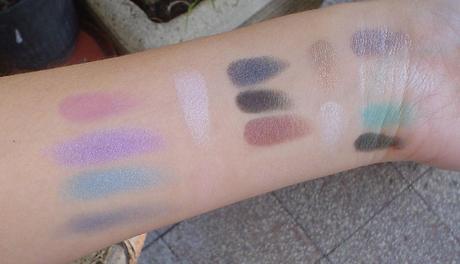 Evviva il sole: swatches, swatches e ancora swatches! (parte 1: Famous Cosmetics)