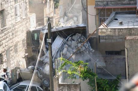 Demolizioni di case palestinesi a Nablus, Cisgiordania