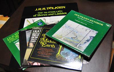 J.R.R. Tolkien Soundbook, 4 dischi del 1977
