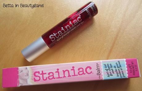 Review: The Balm Stainiac lips&cheeks; tint