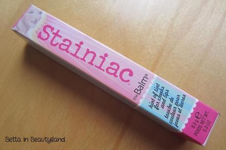 Review: The Balm Stainiac lips&cheeks; tint