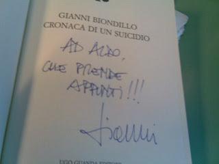 Cronaca di un suicidio - la presentazione a Milano