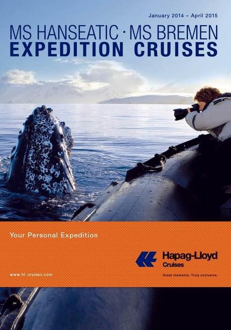 Da Hapag-Lloyd Cruises il nuovo catalogo “spedizioni” 2014