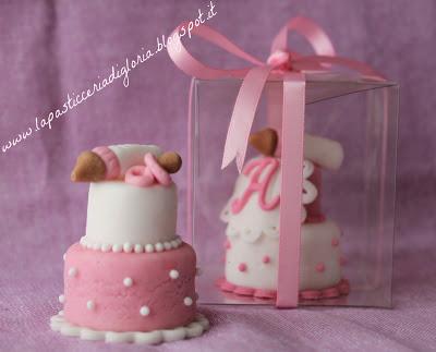 Mini Cake per Nascite, Battesimi e compleanni