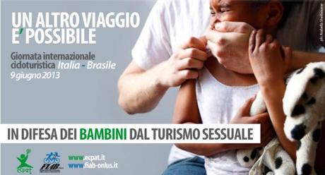 “Un altro viaggio è possibile”…il 9 Giugno in bici contro il turismo sessuale a danno dei bambini Image