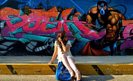 A flash of pink A flash of pink