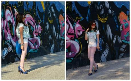 A flash of pink A flash of pink