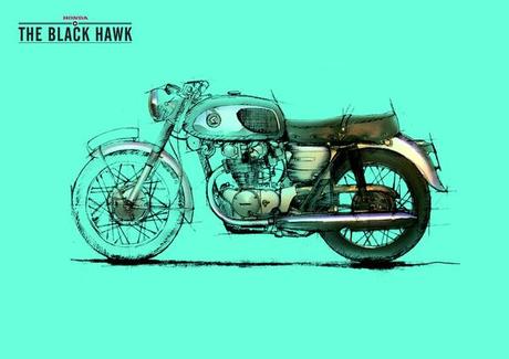 Motorcycle Art - The Honda Legacy