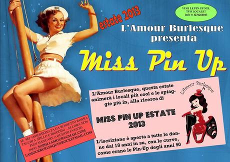 miss pin up summer 2013 l'amour burlesque