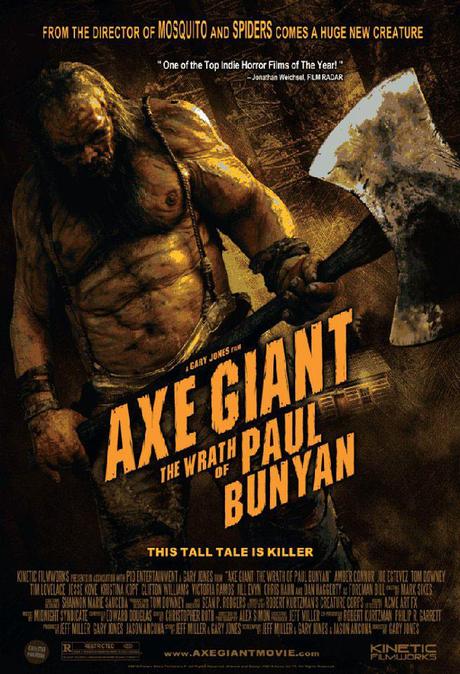 La locandina del film Axe Giant: The Wrath of Paul Bunyan