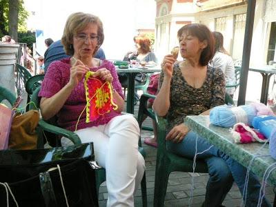 WWKIPD ed Urban Knitting al Giardino Pubblico