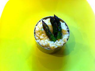 Ricetta del risotto agli asparagi verdi con riso Carnaroli