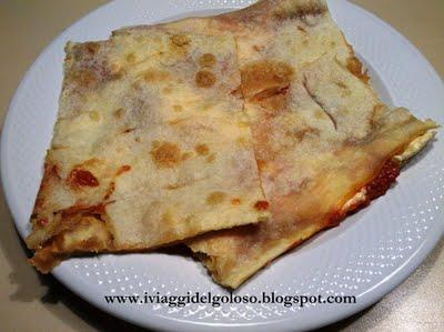 RICETTE FOCACCE .... FOCACCIA PIZZATA ....