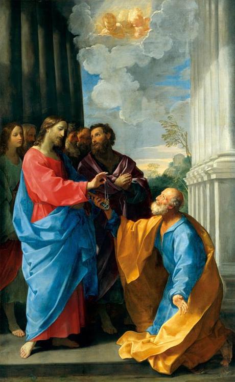 Guido Reni, Cristo consegna le chiavi a San Pietro, courtesy Musée du Louvre,  copyright Gérard Blot