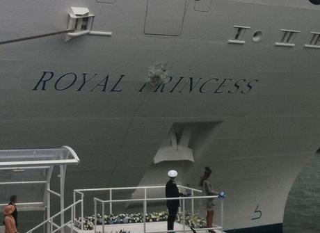 “I name this ship Royal Princess”. Battezzata a Southampton la nuova Ammiraglia Princess Cruises.