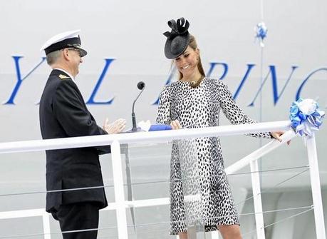 “I name this ship Royal Princess”. Battezzata a Southampton la nuova Ammiraglia Princess Cruises.