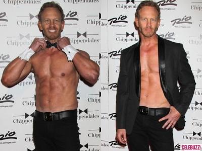 Ian Ziering debutta come spogliarellista con i Chippendales