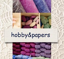 Collaborazione con Hobby & Papers: carta, album, cornici, nastri e molto altro!!
