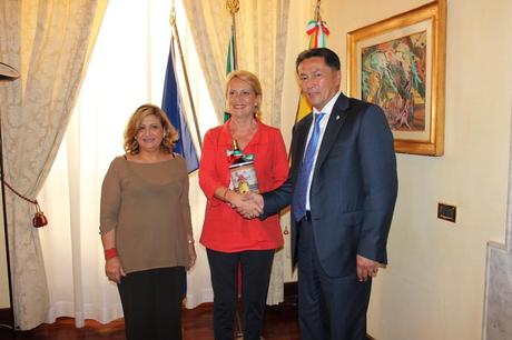 In visita a Marsala l'ambasciatore del Kazakistan, Yelemessov