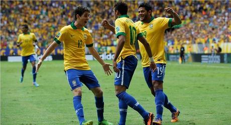 Confederations Cup, Brasile-Giappone 3-0 e festa verdeoro Brasile-Giappone 7