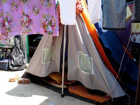 Camping on the rooftop