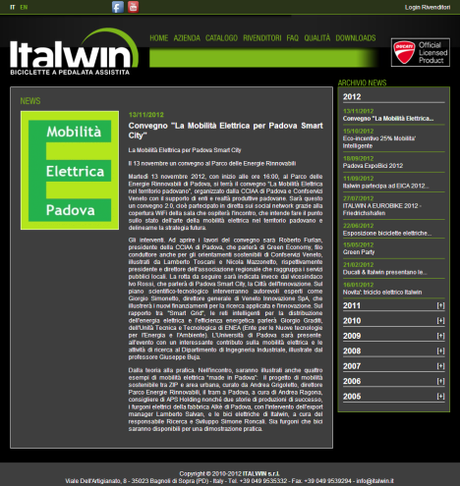 2012 11 07  Italwin azienda