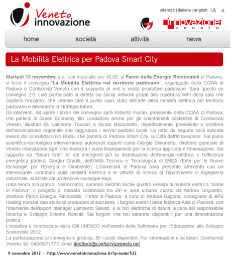 2012 11 09 Veneto innovazione azienda