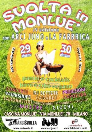 Ritorna, per la sua quarta edizione, Svolta in Monluè con Arci Svolta e LaFabbrica Ritorna, per la sua quarta edizione, Svolta in Monluè con Arci Svolta e LaFabbrica