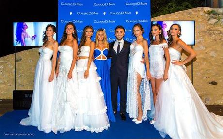 Glamour e Classicità a Taormina: Claudio Di Mari presenta in anteprima la sua sposa 2014
