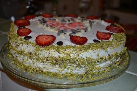 Torta di compleanno per la mamma ispirata alla torta  Mozart di Elena!