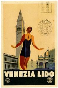 MART-Andata-e-Ricordo-Marcello-Dudovich-Venezia-Lido-cartolina-postale-ENIT-anni-30