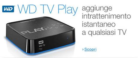 WD TV Play: aggiunge intrattenimento istantaneo a qualsiasi TV