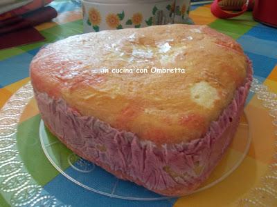 Torta gelato a cuore Torta gelato a cuore