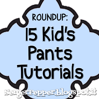 Roundup: 15 FREE Kid's Pants Tutorials - 15 tutorial per pantaloni bimbo/bimba GRATIS