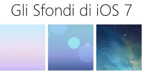 iOS 7 Sfondi