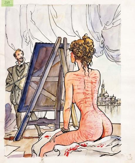 Annuccia Bianchini tra Caravaggio e Milo Manara