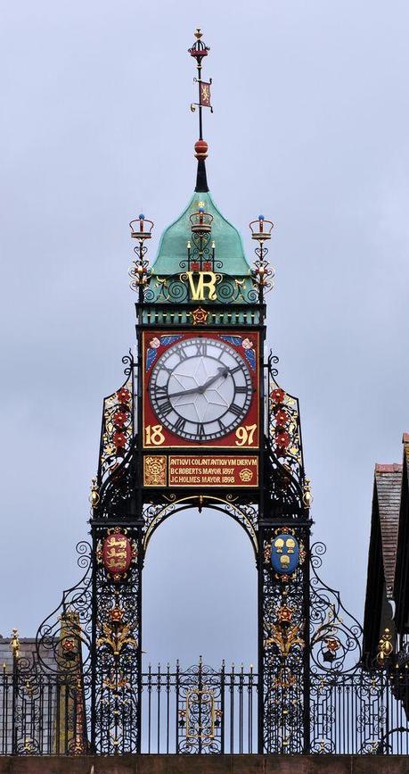 Queen Victoria Clock a Chester, l'Ing.