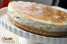 Cheesecake ricotta e pere