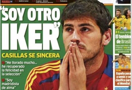 Rassegna Stampa – Marca, Casillas si riprende il Real: sono un altro Iker