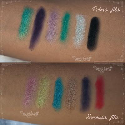 Review Sleek make-up : Showstoppers & Acqua collection Lagoon