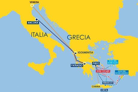 Italia e Grecia sempre più vicine grazie ad Anek Lines